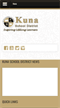 Mobile Screenshot of kunaschools.org